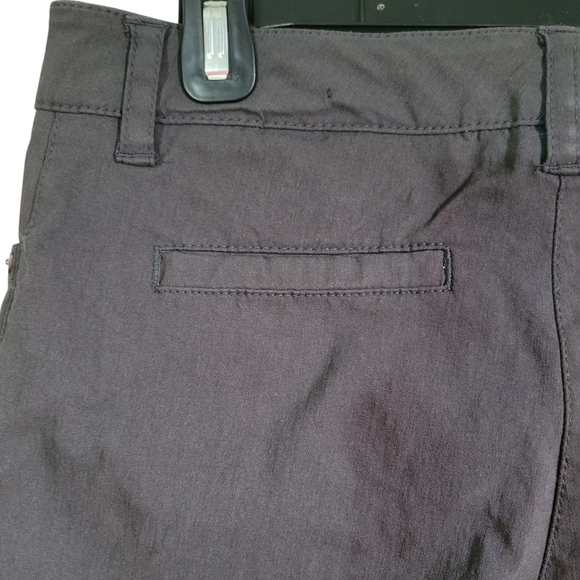 Zac & Rachel Slacks Sz 6, Straight Leg, Charcoal Stretch 30" Length - Picture 6 of 13